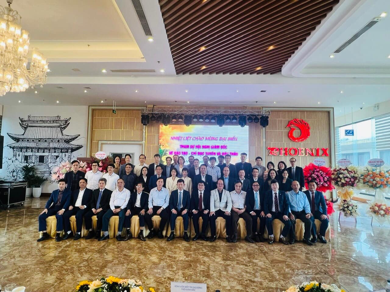 Đoàn công tác của Bệnh viện Mắt Hải Phòng tham dự Hội nghị Giám đốc về đào tạo- Chỉ đạo tuyến và đấu thầu ngày 22-23/3/2024 tại Bắc Ninh.